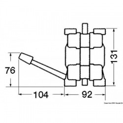 Pompe à pédale Whale Gusher...