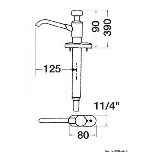 Pompe manuelle Whale MK6  - N°2 - comptoirnautique.com 