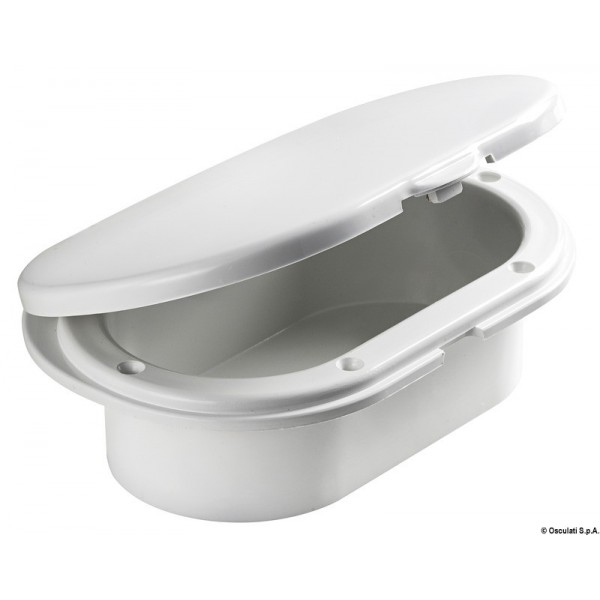 Duschbox Oval Tür Hinterausgang 185x131 - N°1 - comptoirnautique.com