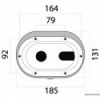 Cabina doccia ovale con porta trasv. 185x131 - N°1 - comptoirnautique.com