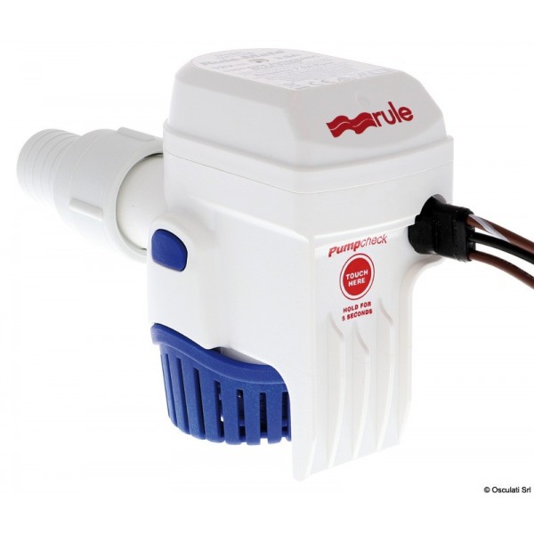 Pompe immergée Rule Mate automatique 72l/min 12 V - N°2 - comptoirnautique.com