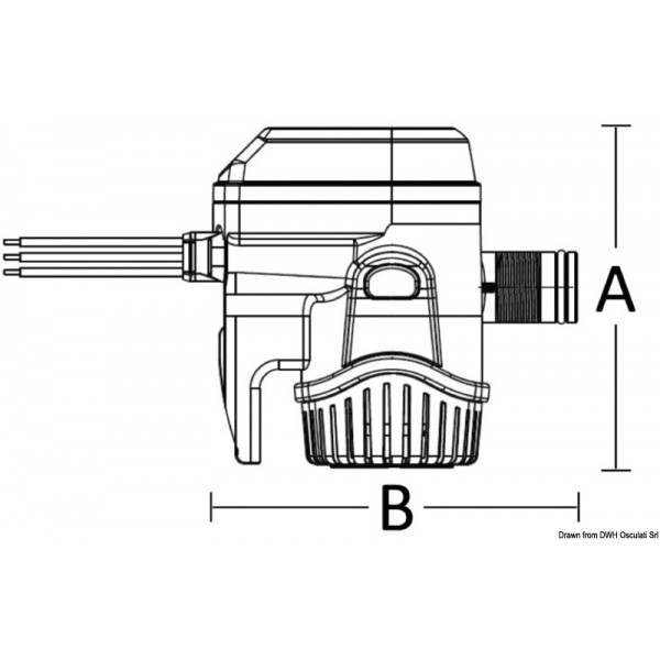 Rule Bomba sumergible Mate automática 72l/min 12 V - N°3 - comptoirnautique.com