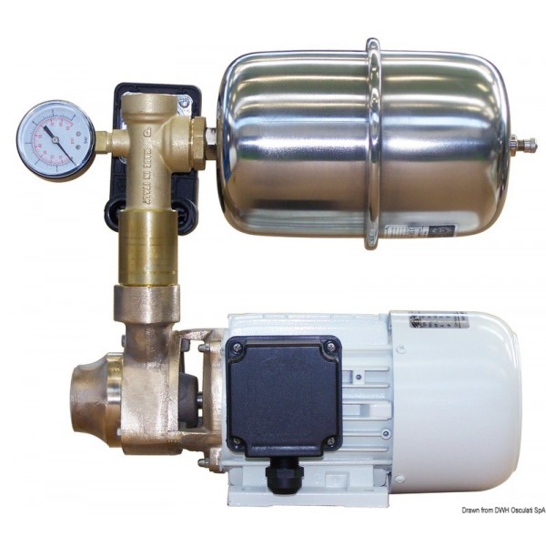 Autoclave EMC 2L vaso di espansione in acciaio inox - 24V - 36 L/min - N°1 - comptoirnautique.com