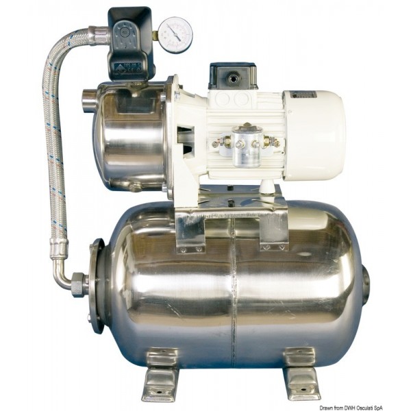 Autoclave CEM stainless steel expansion vessel 20l 12V 50 l/min - N°1 - comptoirnautique.com