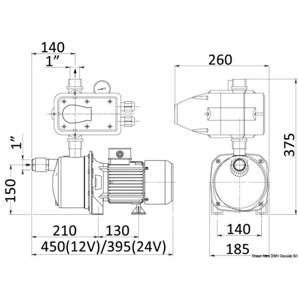 Autoclave con sistema EPC 24V - 50 L/min - N°2 - comptoirnautique.com