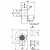 Ventilatore centrifugo 24 V 120 W 6 A LD - N°2 - comptoirnautique.com