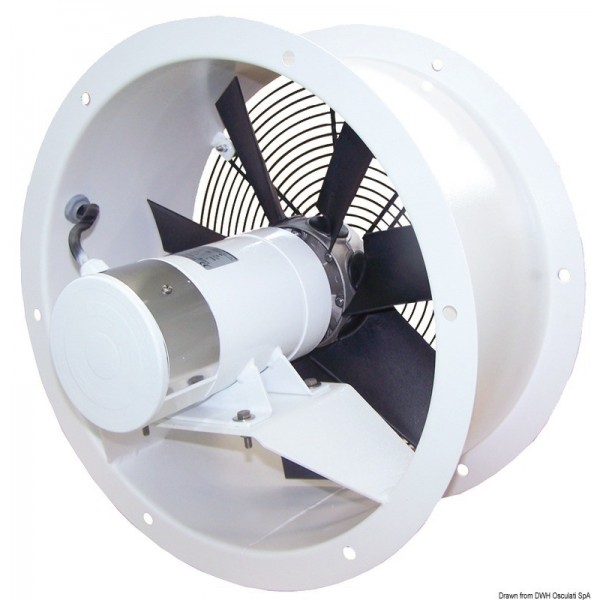 Axial fan 24 V 300 W 11 A flow FA - N°1 - comptoirnautique.com