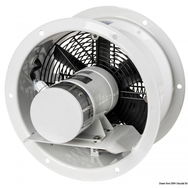 Ventilateur hélicoïdal 24 V 0.37 kW 2000rpm FRR  - N°1 - comptoirnautique.com