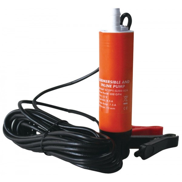 Pompa centrifuga sommergibile - 12V - 18 L/min - N°1 - comptoirnautique.com