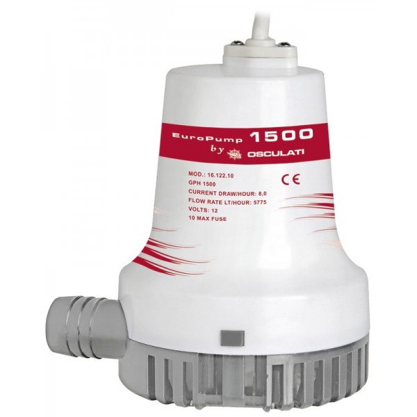 Pompa di sentina sommergibile Europump II 1500 24 V - N°1 - comptoirnautique.com
