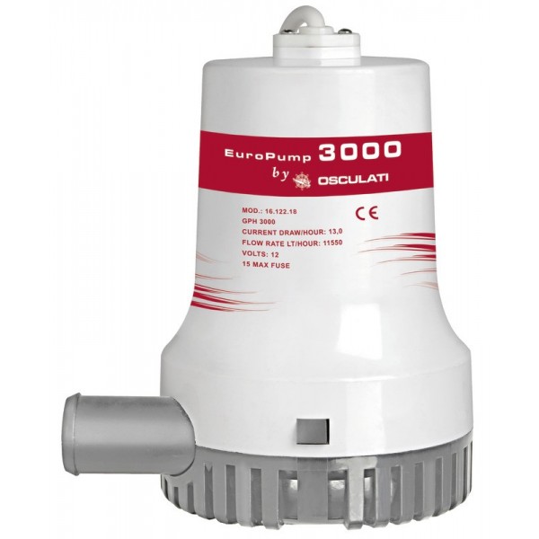 Europump II 3000 12 V submersible bilge pump - N°1 - comptoirnautique.com