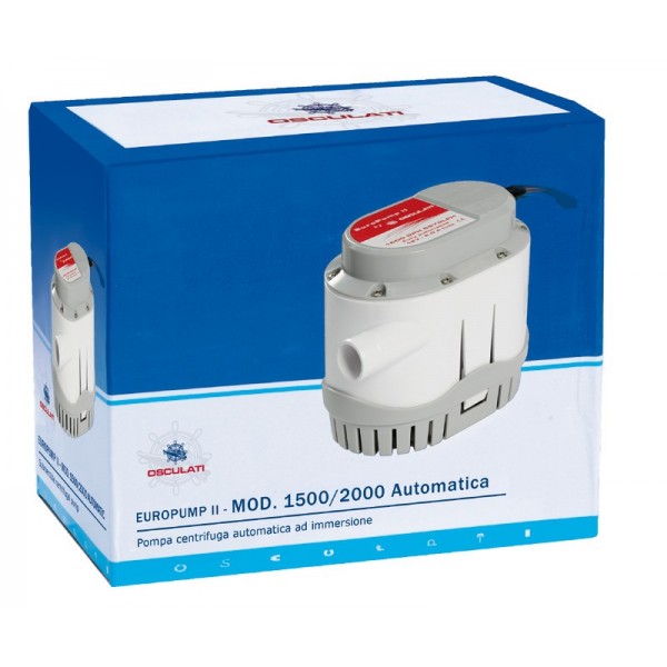 Pompa automatica Europump II - 24V - 128 L/min - N°2 - comptoirnautique.com