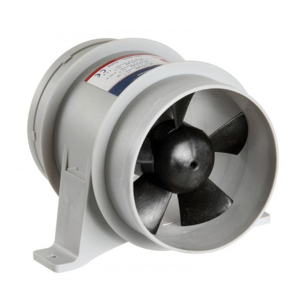 Aspirateur ventilateur axial SUPERFLOW 6,7m3 12V  - N°1 - comptoirnautique.com