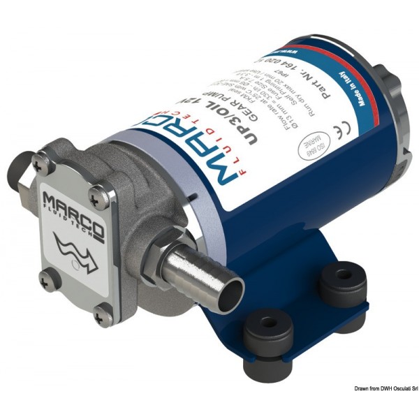 Elettropompa per il riempimento/cambio dell'olio 12 V - N°1 - comptoirnautique.com