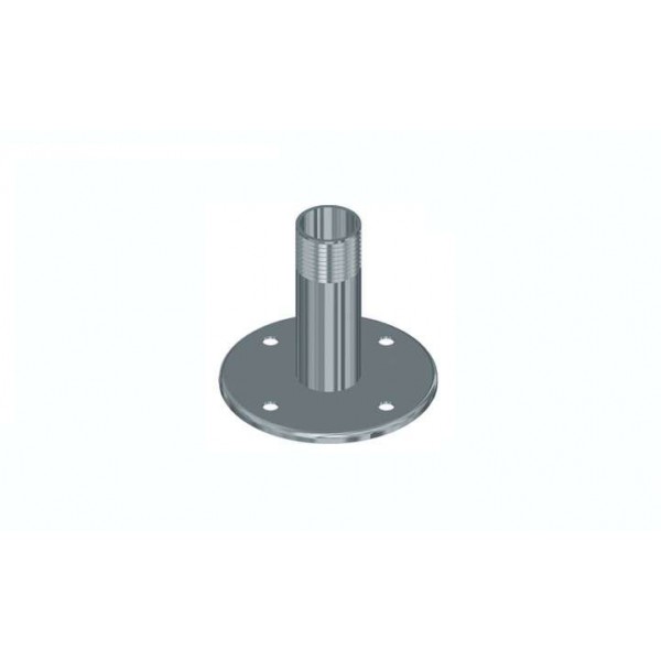 Piastra di montaggio in acciaio inox - Ponte piatto - N°1 - comptoirnautique.com