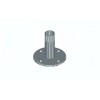 Piastra di montaggio in acciaio inox - Ponte piatto - N°1 - comptoirnautique.com