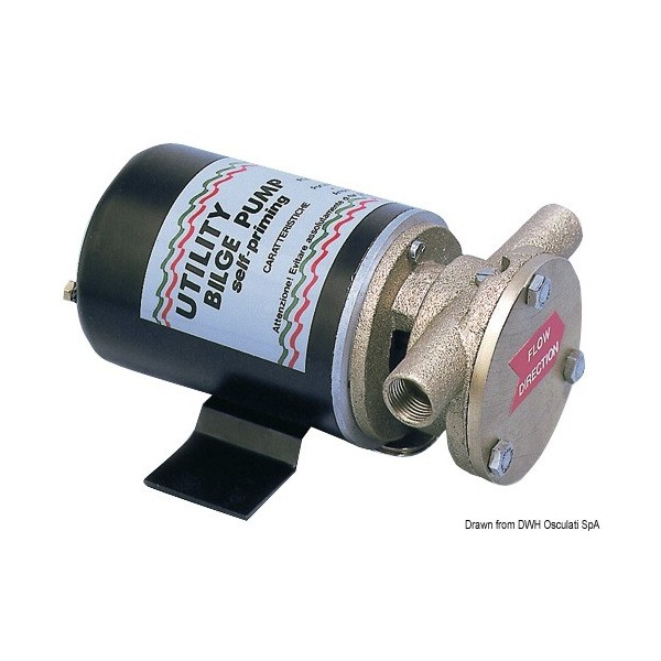 Pompa di sentina autoadescante-12V 7A Versione B - N°1 - comptoirnautique.com