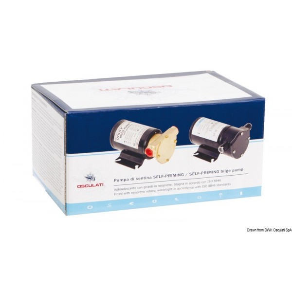 Pompa di sentina autoadescante-12V 7A Versione B - N°3 - comptoirnautique.com