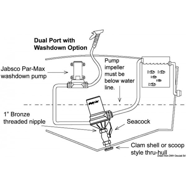 Centrifugal pump Rule Dual Port - N°2 - comptoirnautique.com