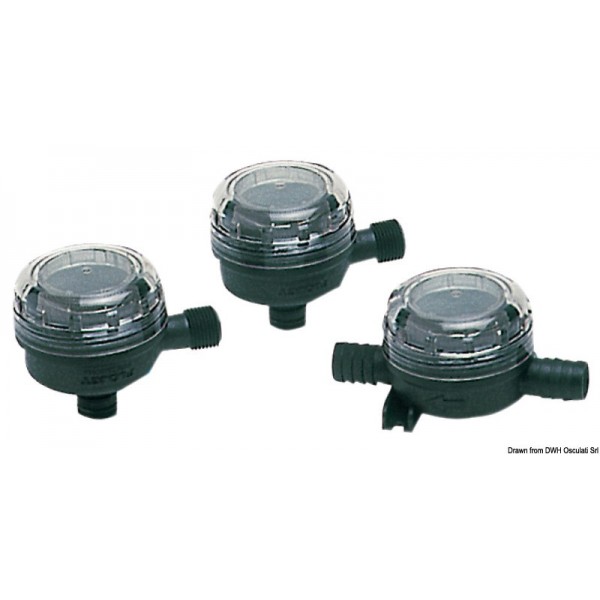 Filtro per acqua Flojet con ugello filettato declick da 1/2" - N°1 - comptoirnautique.com