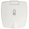 Regolatore di pressione dell'acqua ad incasso New Edge bianco - N°1 - comptoirnautique.com