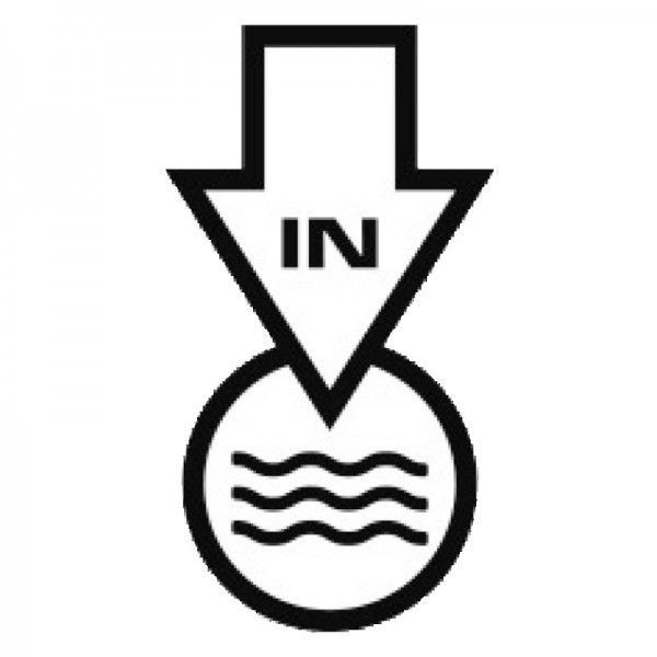 Regolatore di pressione dell'acqua ad incasso New Edge bianco - N°4 - comptoirnautique.com