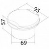 Ingresso acqua Classic Evo cromato per il lavaggio del ponte - N°3 - comptoirnautique.com