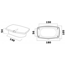 New Edge water inlet/outlet