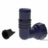 90° 3/4" - 1" fitting with non--backflow check valve