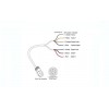 Presa blu a 7 pin per sonde nude Lowrance  - N°1 - comptoirnautique.com
