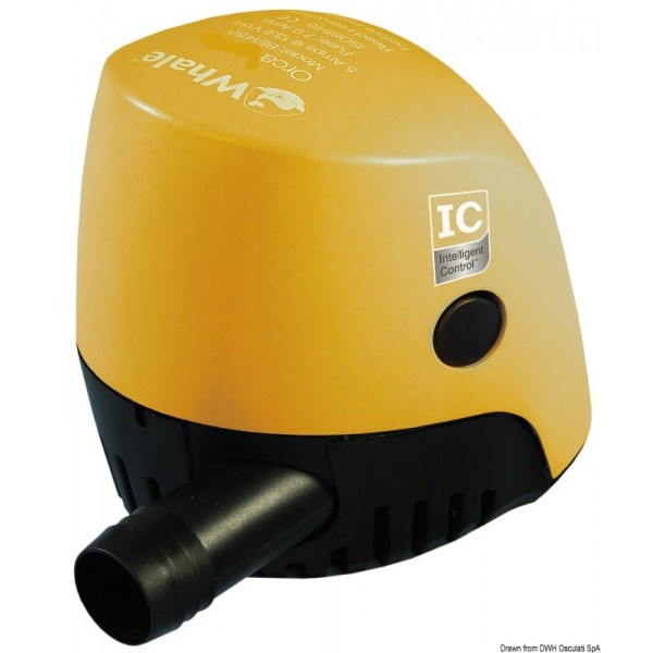 Pompe de fond de cale Whale Orca 12 V 80 l - N°1 - comptoirnautique.com