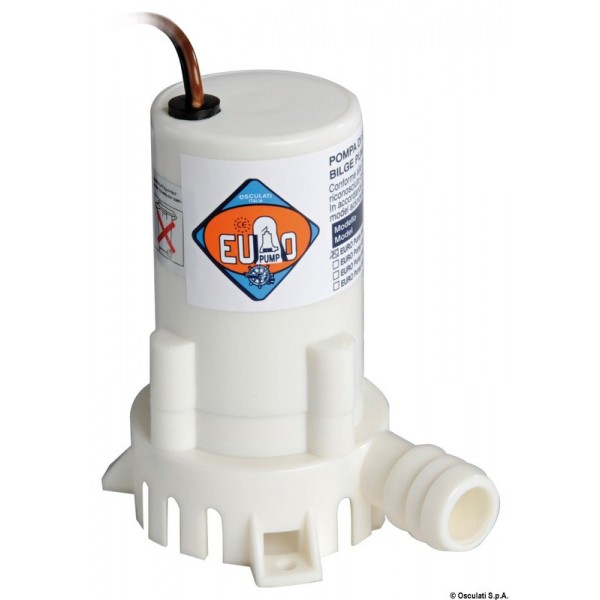 Pompa di sentina Europump 12V - 19 L/min - N°1 - comptoirnautique.com