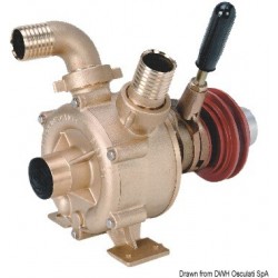 Self-priming bronze pump...