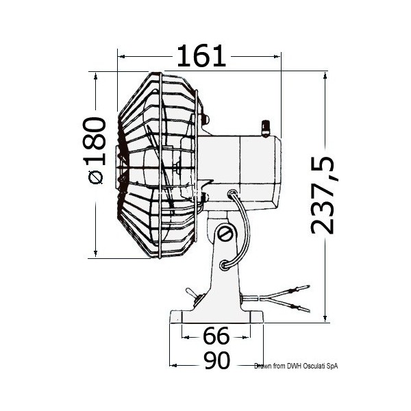 Ventilatore regolabile TMC 12 V - N°2 - comptoirnautique.com