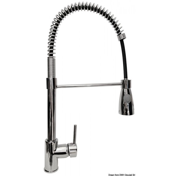 Rubinetto da cucina Jessy con doccetta - N°1 - comptoirnautique.com