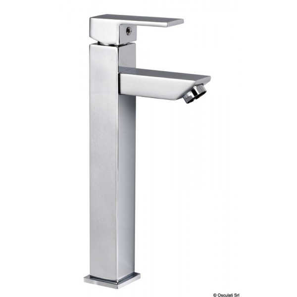 Grifo de lavabo alto cuadrado - N°1 - comptoirnautique.com