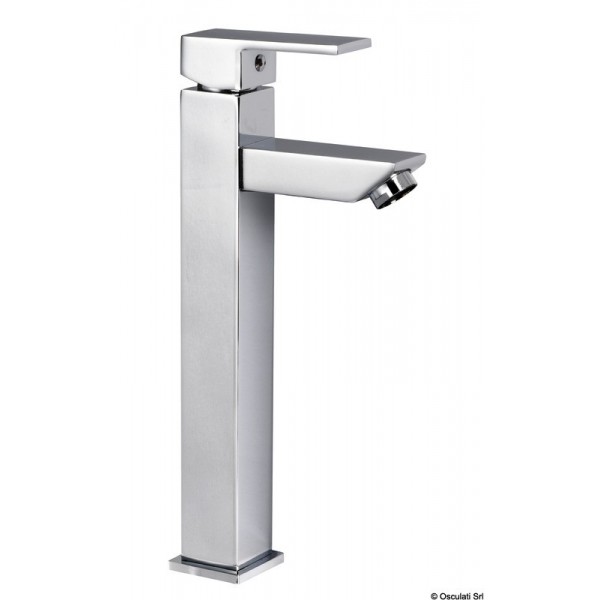 Square high washbasin faucet - N°1 - comptoirnautique.com 