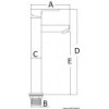 Rubinetto alto quadrato per lavabo - N°2 - comptoirnautique.com
