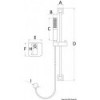 Square shower latch with tap - N°2 - comptoirnautique.com