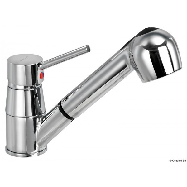 Diana chrome-plated brass swivel mixer - N°1 - comptoirnautique.com