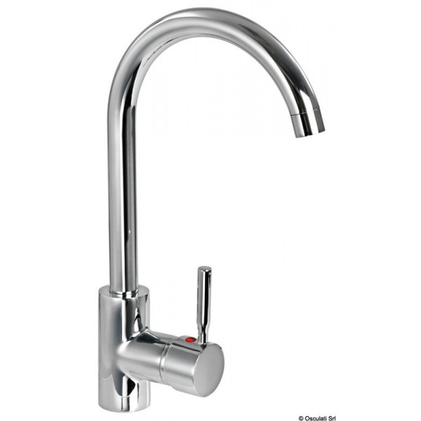 Diana sink mixer in chrome-plated brass - N°1 - comptoirnautique.com 