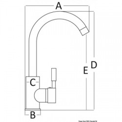 Torneira de lavatório Diana...