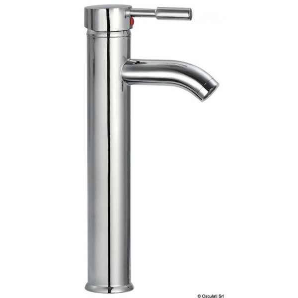 Miscelatore per lavabo a collo lungo Diana in ottone cromato - N°1 - comptoirnautique.com