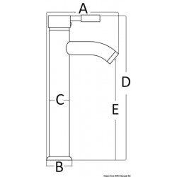 Diana long-neck basin mixer...