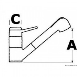 Misturadora monocomando de...