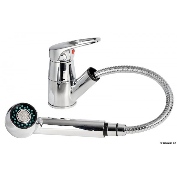 Miscelatore monocomando Olivia + doccia estraibile - N°3 - comptoirnautique.com