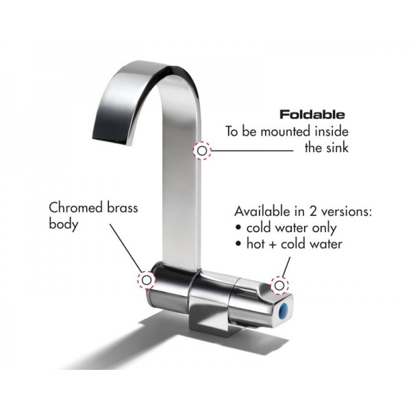 Robinet Style eau froide  - N°4 - comptoirnautique.com 