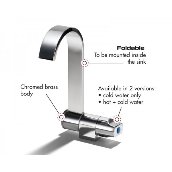 Rubinetto stile acqua fredda - N°4 - comptoirnautique.com