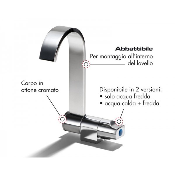 Rubinetto Stile acqua calda e fredda - N°3 - comptoirnautique.com