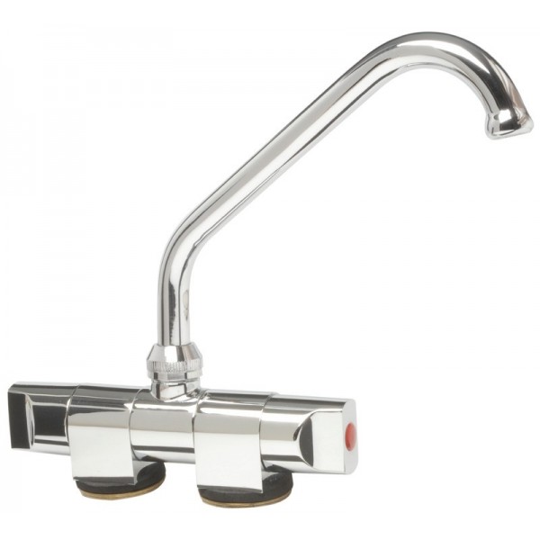 Rubinetto girevole ad alta pressione per acqua fredda/calda della serie Slide - N°1 - comptoirnautique.com